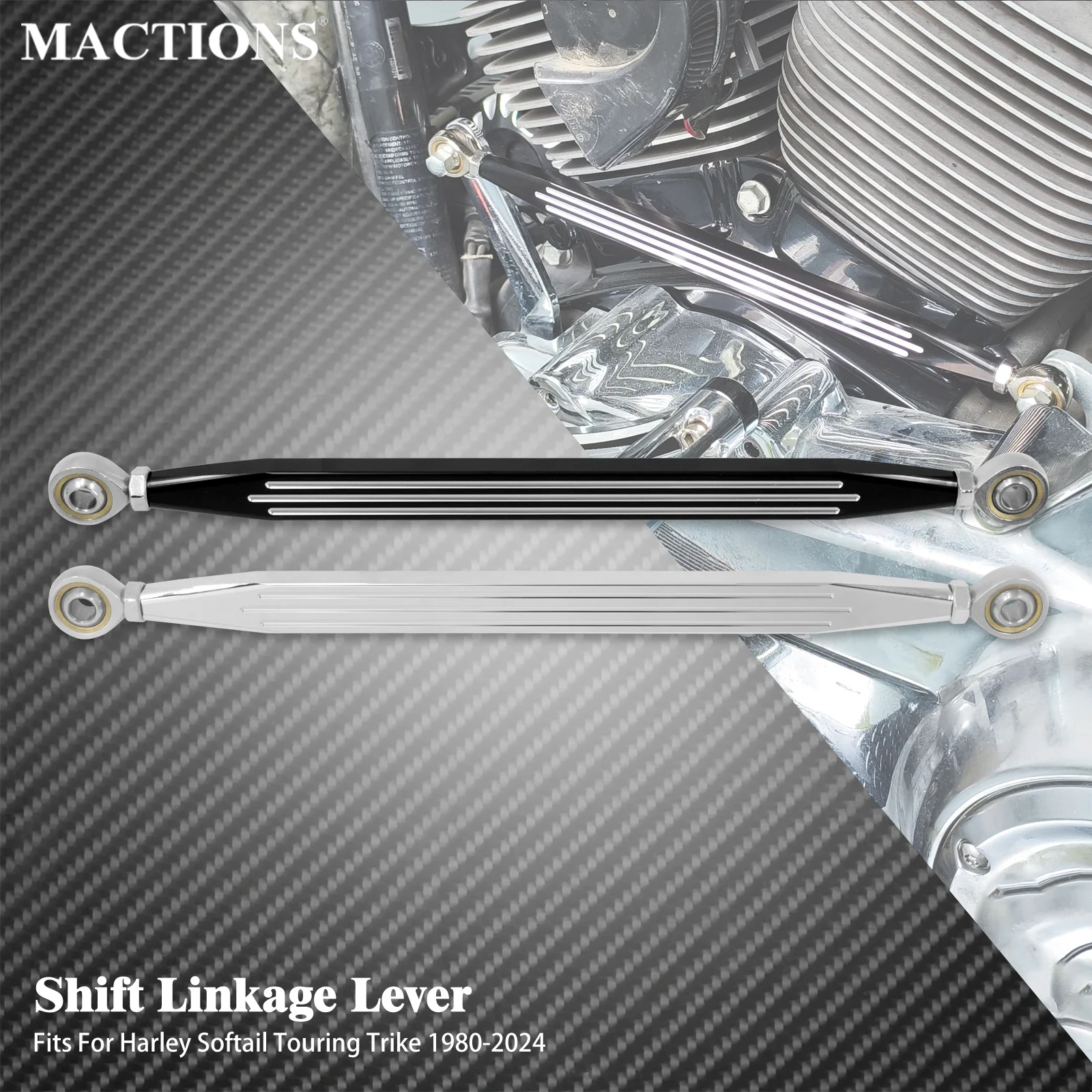Motorcycle Gear Protection - รถจักรยานยนต์Shift Linkage Leverเกียร์ShiftสําหรับHarley Touring Electra Road