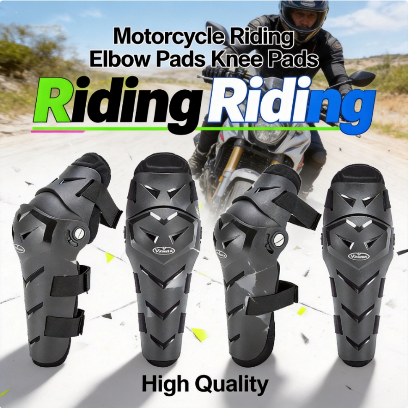 Motorcycle Gear Urban - VEMAR แผ่นรองเข่าสำหรับขี่มอเตอร์ไซค์ในฤดูร้อน, อุปกรณ์ป้องกันข้อศอกและเข่าสำหรับผู้หญิงและผู้ชายในเมือง, อุปกรณ์ป้องกันข้อศอกและเข่าป้องกันการตก