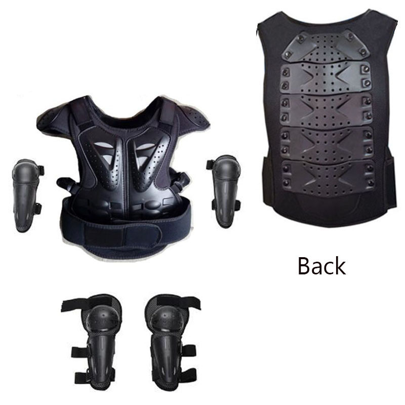 Motorcycle Gear Kids - เสื้อเกราะป้องกันสำหรับเด็ก CE Motorcycle ป้องกันทั้งตัว อุปกรณ์ป้องกันหน้าอก กระดูกสันหลัง