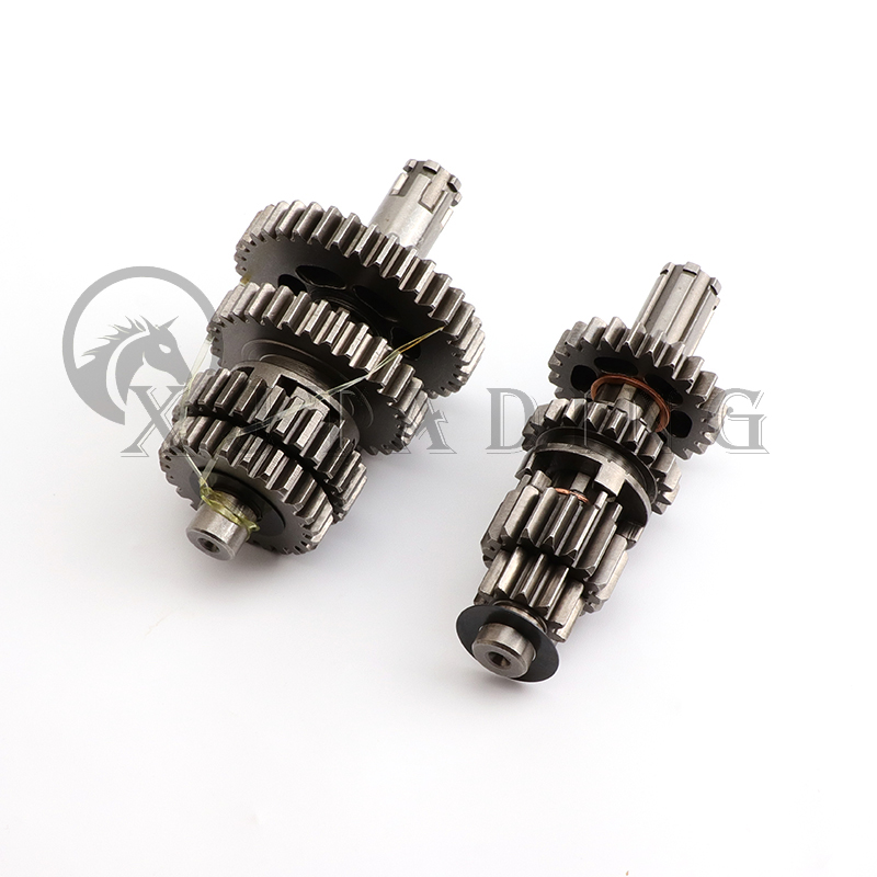 Motorcycle Gearbox - เพลาเกียร์หลักกล่องเกียร์รถจักรยานยนต์125cc 110cc สำหรับ YX110จีน YX125หลุมเครื่องยนต์ชิ้นส่วนมอเตอร์ครอสจักรยานสกปรก