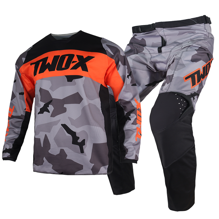 Motorcycle Gear Kids - ชุดอุปกรณ์มอเตอร์ครอสสำหรับเด็ก New Two-X Youth Motocross 180