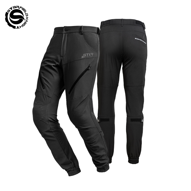 Motorcycle Gear For Summer - กางเกงขี่มอเตอร์ไซค์ผู้ชาย SFK รุ่นระบายอากาศสำหรับฤดูร้อน สีดำ ผ้ากันน้ำแบบใหม่ พร้อมอุปกรณ์ป้องกัน