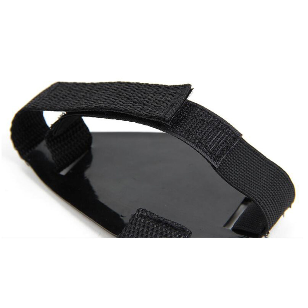 Motorcycle Gear Protection - แผ่นยางป้องกันรองเท้าบูทมอเตอร์ไซค์สำหรับเปลี่ยนเกียร์ สีดำแดง ทนทานต่อการสึกหรอ ทำจาก TPU ป้องกันรองเท้าบูทมอเตอร์ไซค์