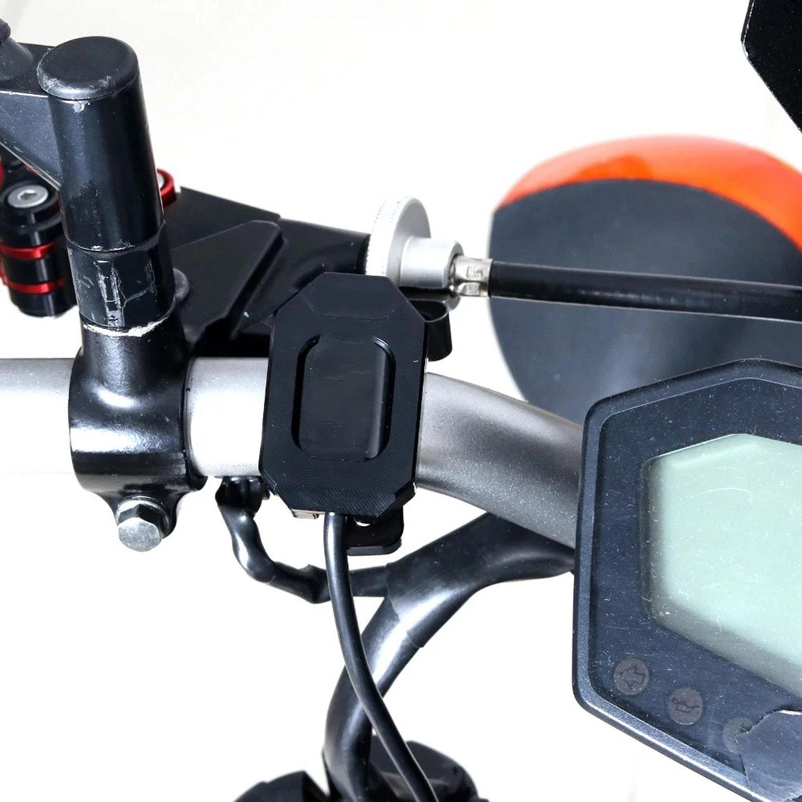 Motorcycle Gear Indicator Install - ที่ยึดตัวบ่งชี้เกียร์รถจักรยานยนต์ แท่นแสดงเกียร์ความเร็ว ติดตั้งง่าย ใช้แทนของเดิมได้ทันที อุปกรณ์เสริมสีดำ แข็งแรงทนทาน