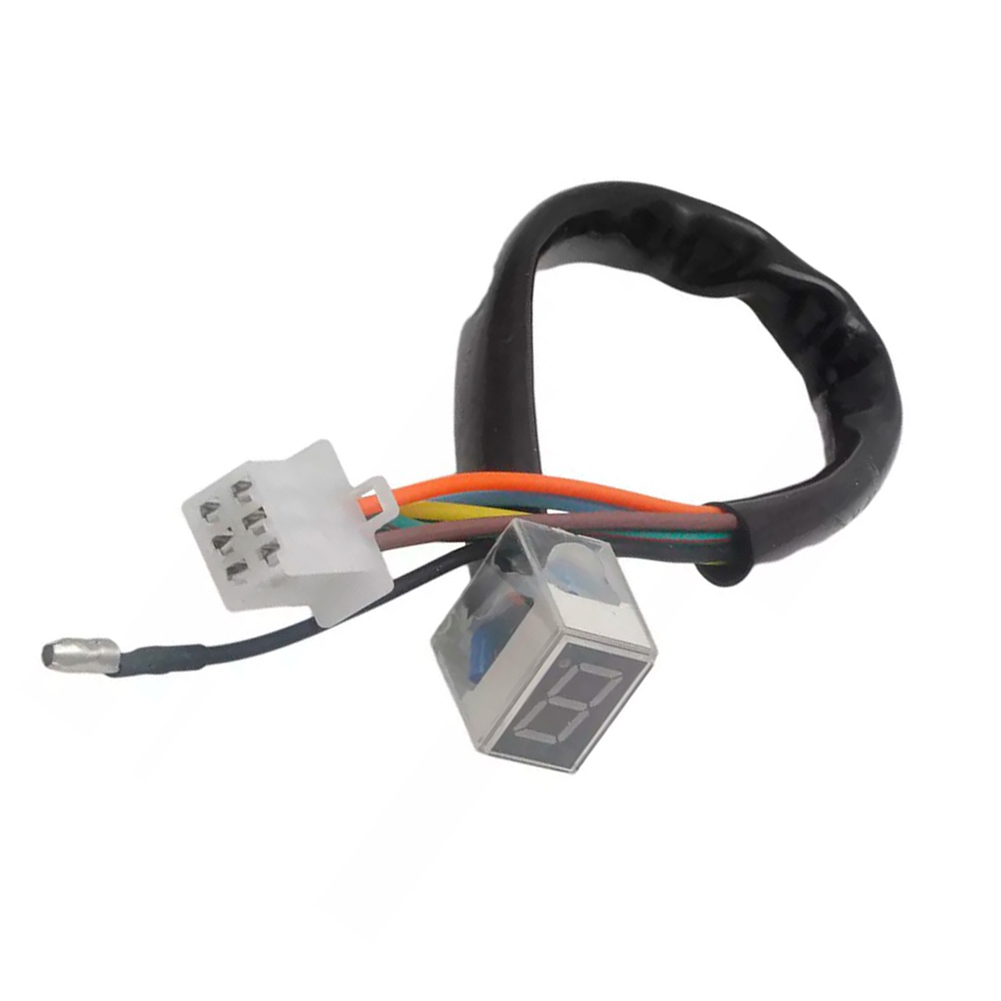 ติดตั้งง่ายอุปกรณ์เสริมรถจักรย - Motorcycle Gear Indicator Install บทวิจารณ์และราคา