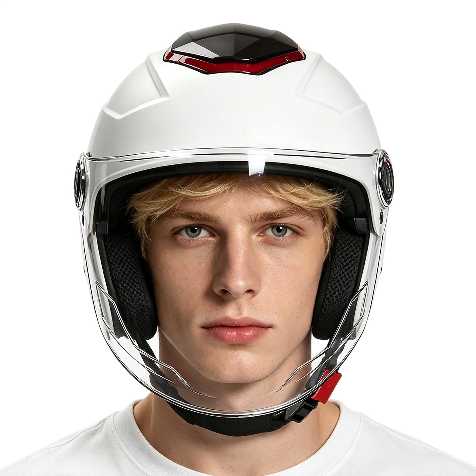 หมวกกันน็อคมอเตอร์ไซค์ ระบายอา - Motorcycle Gear Urban บทวิจารณ์และราคา