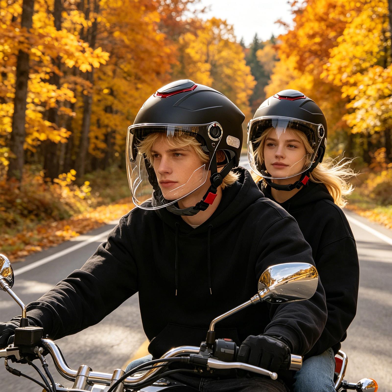 หมวกกันน็อคมอเตอร์ไซค์ ระบายอา - Motorcycle Gear Urban บทวิจารณ์และราคา