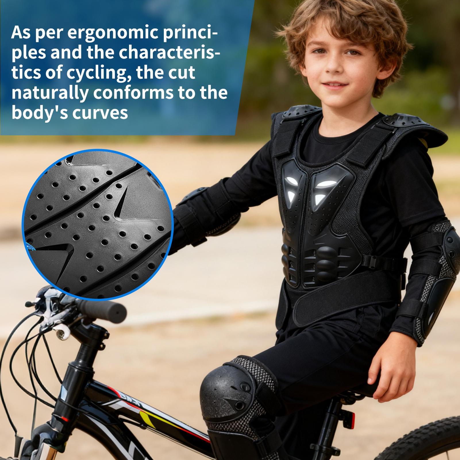 ชุดป้องกันหน้าอกสำหรับวิบากสำห - Motorcycle Gear Kids บทวิจารณ์และราคา