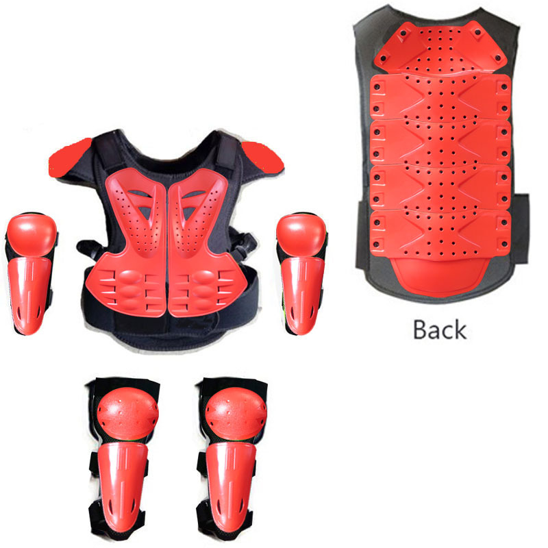 เสื้อเกราะป้องกันสำหรับเด็ก CE - Motorcycle Gear Kids บทวิจารณ์และราคา