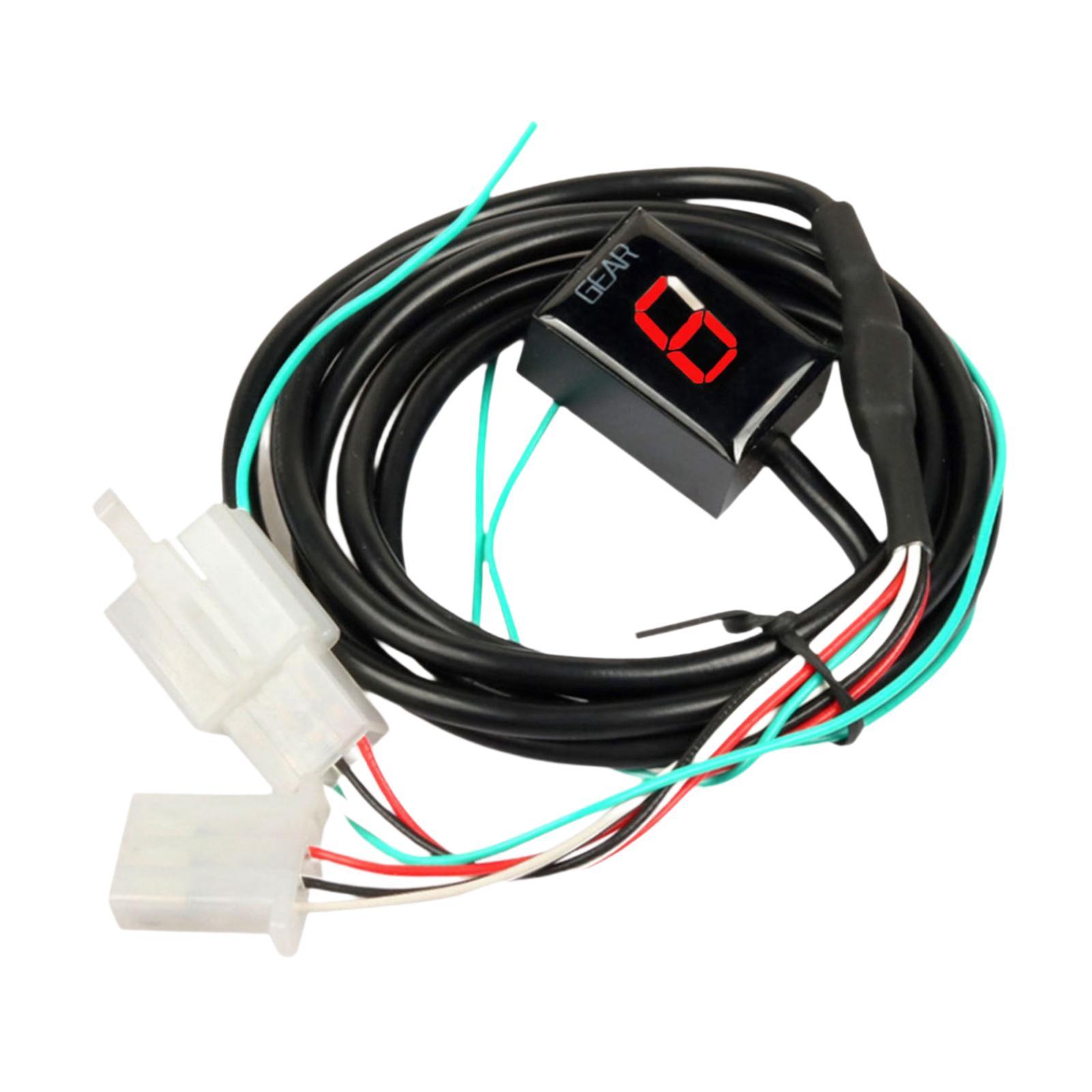 ตัวบ่งชี้เกียร์รถจักรยานยนต์ ก - Motorcycle Gear Indicator Install บทวิจารณ์และราคา