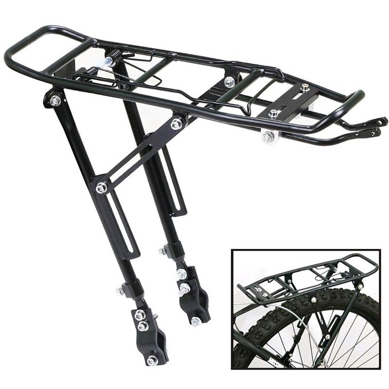 1PC Alloy ด้านหลังจักรยาน Rack - Tail Bag Rack บทวิจารณ์และราคา