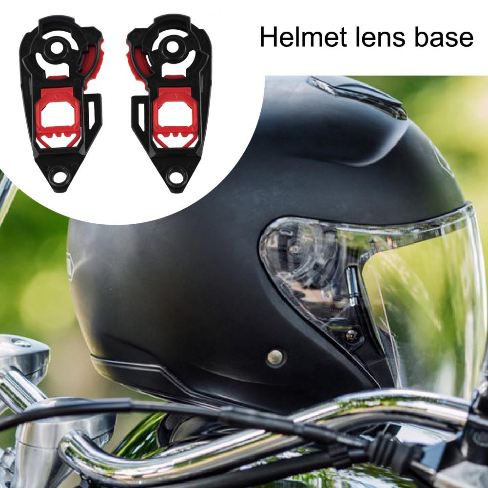 1 คู่โล่ฐานแผ่นขนาดกะทัดรัดหมว - Motorcycle Gear Helmets บทวิจารณ์และราคา