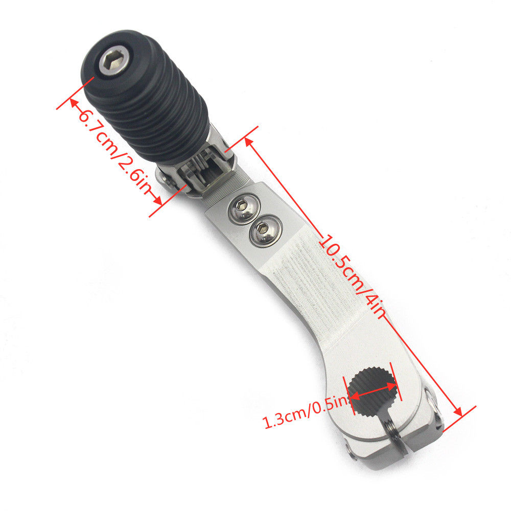 เกียร์เปลี่ยนคันโยกปรับพับได้ส - Motorcycle Gear Urban บทวิจารณ์และราคา