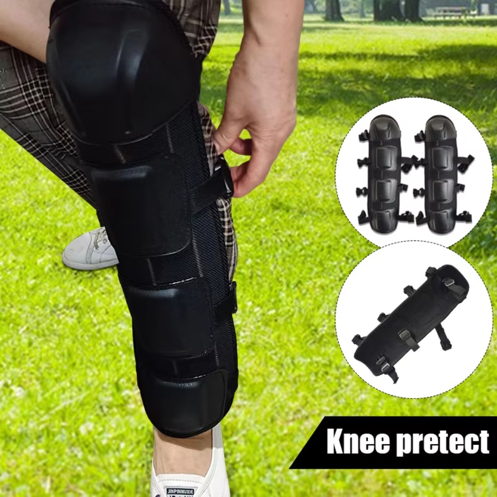 อุปกรณ์ป้องกันขา 2 ชิ้น สีดำ พ - Motorcycle Gear Protection บทวิจารณ์และราคา