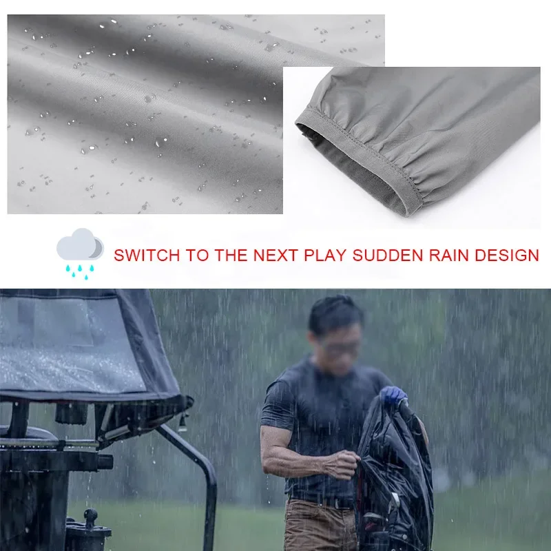 เสื้อกันฝนกอล์ฟเสื้อแจ็คเก็ตน้ - Motorcycle Gear Rain บทวิจารณ์และราคา
