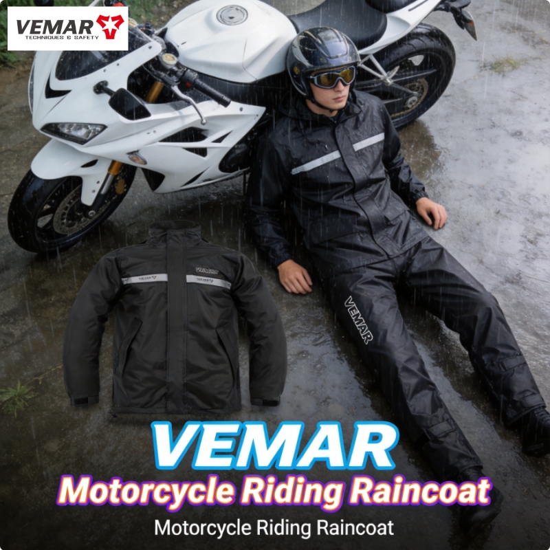 ชุดเสื้อแจ็คเก็ตและกางเกงกันฝน - Motorcycle Gear Rain บทวิจารณ์และราคา