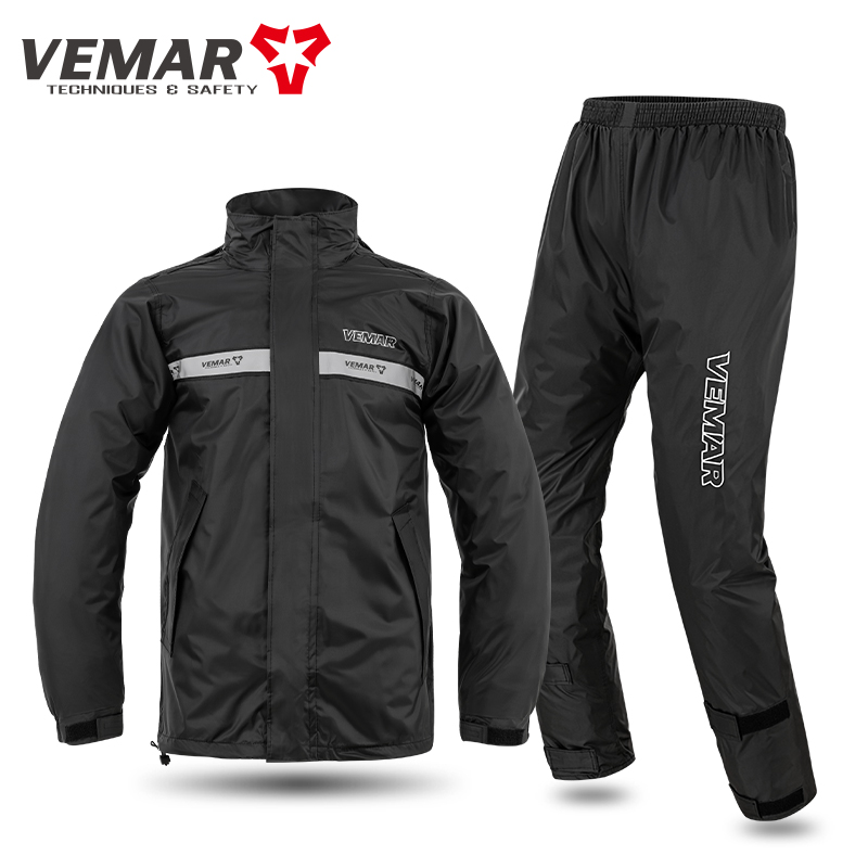 ชุดเสื้อแจ็คเก็ตและกางเกงกันฝน - Motorcycle Gear Rain บทวิจารณ์และราคา
