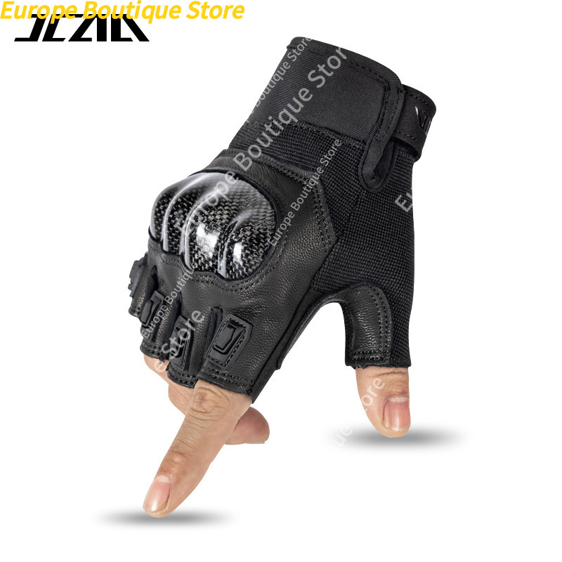 ถุงมือมอเตอร์ไซค์แบบครึ่งนิ้ว  - Motorcycle Gear For Summer บทวิจารณ์และราคา