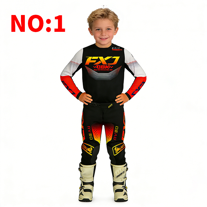 ชุดแข่งรถมอเตอร์ครอสสำหรับเด็ก - Motorcycle Gear Kids บทวิจารณ์และราคา