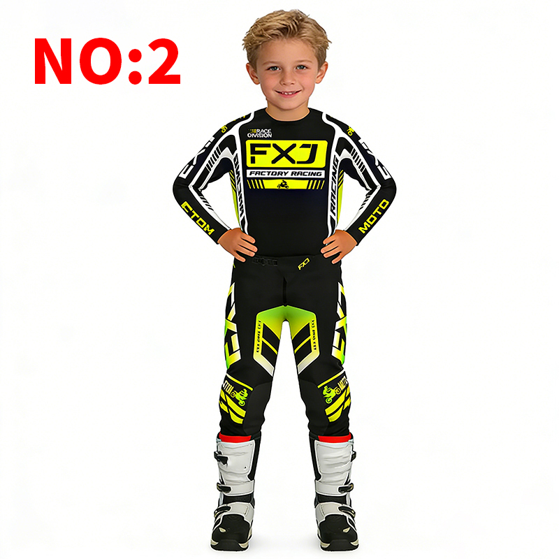 ชุดแข่งรถมอเตอร์ครอสสำหรับเด็ก - Motorcycle Gear Kids บทวิจารณ์และราคา