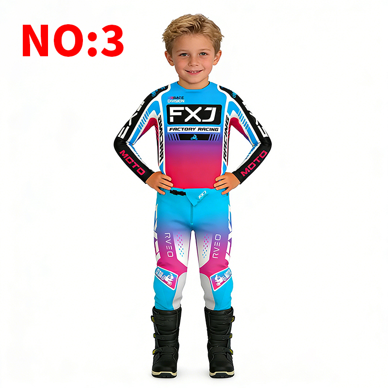 ชุดแข่งรถมอเตอร์ครอสสำหรับเด็ก - Motorcycle Gear Kids บทวิจารณ์และราคา