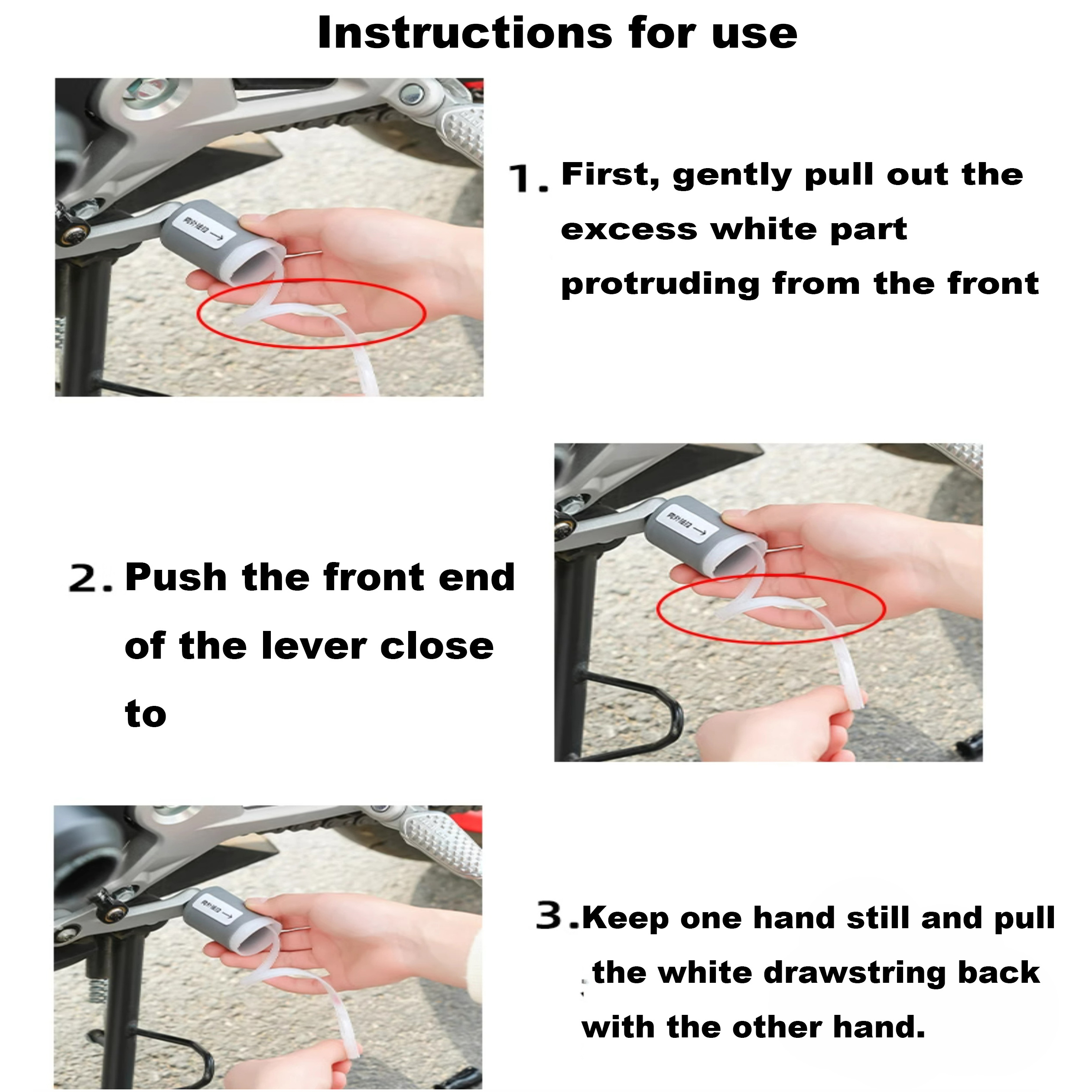 ฝาครอบป้องกันคันเกียร์มอเตอร์ไ - Motorcycle Gear Protection บทวิจารณ์และราคา