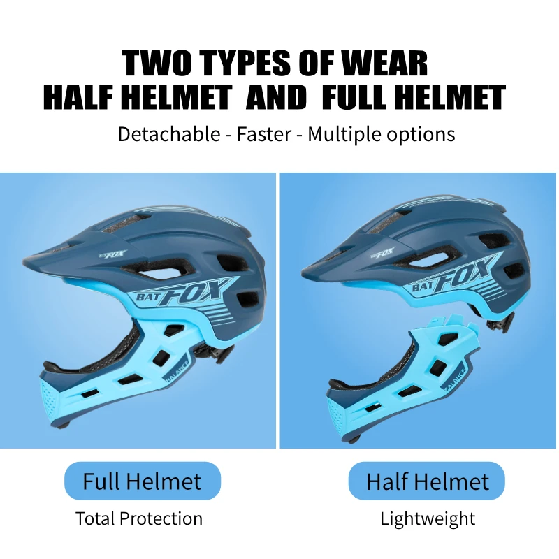 BATFOX หมวกกันน็อคแบบเต็มหน้าเ - Motorcycle Gear Kids บทวิจารณ์และราคา