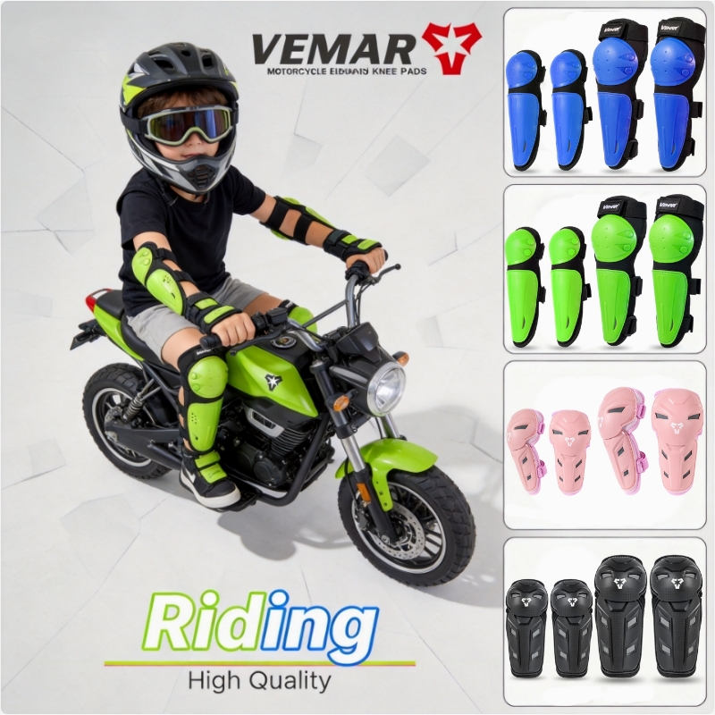 ชุดสนับเข่าและสนับศอก VEMAR สำ - Motorcycle Gear Kids บทวิจารณ์และราคา