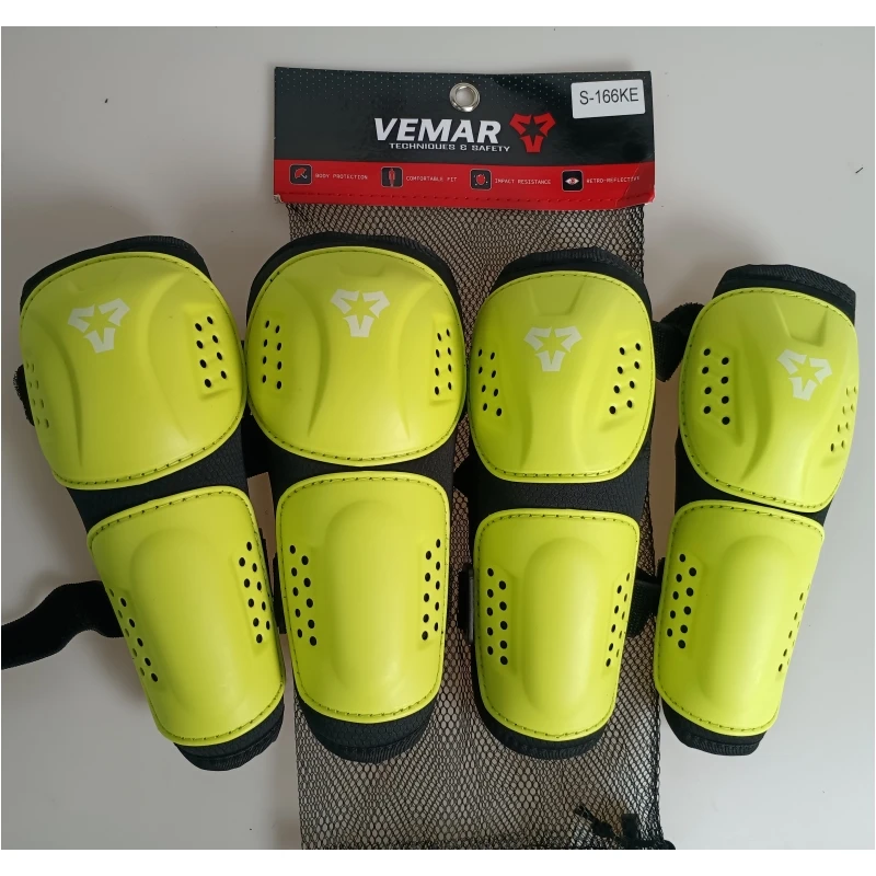 ชุดสนับเข่าและสนับศอก VEMAR สำ - Motorcycle Gear Kids บทวิจารณ์และราคา