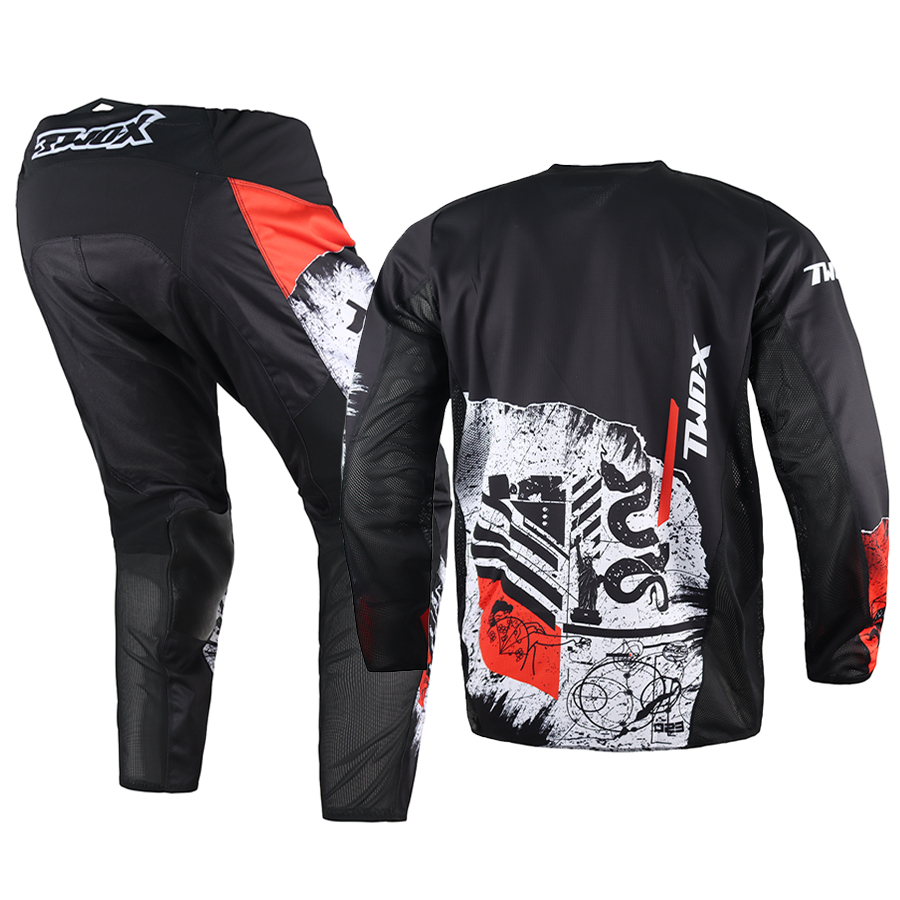 ชุดเสื้อเจอร์ซีย์และกางเกงมอเต - Motorcycle Gear Kids บทวิจารณ์และราคา