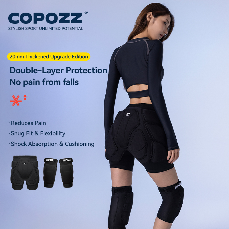 แผ่นรองเข่า COPOZZ รุ่นอัพเกรด - Motorcycle Gear Protection บทวิจารณ์และราคา