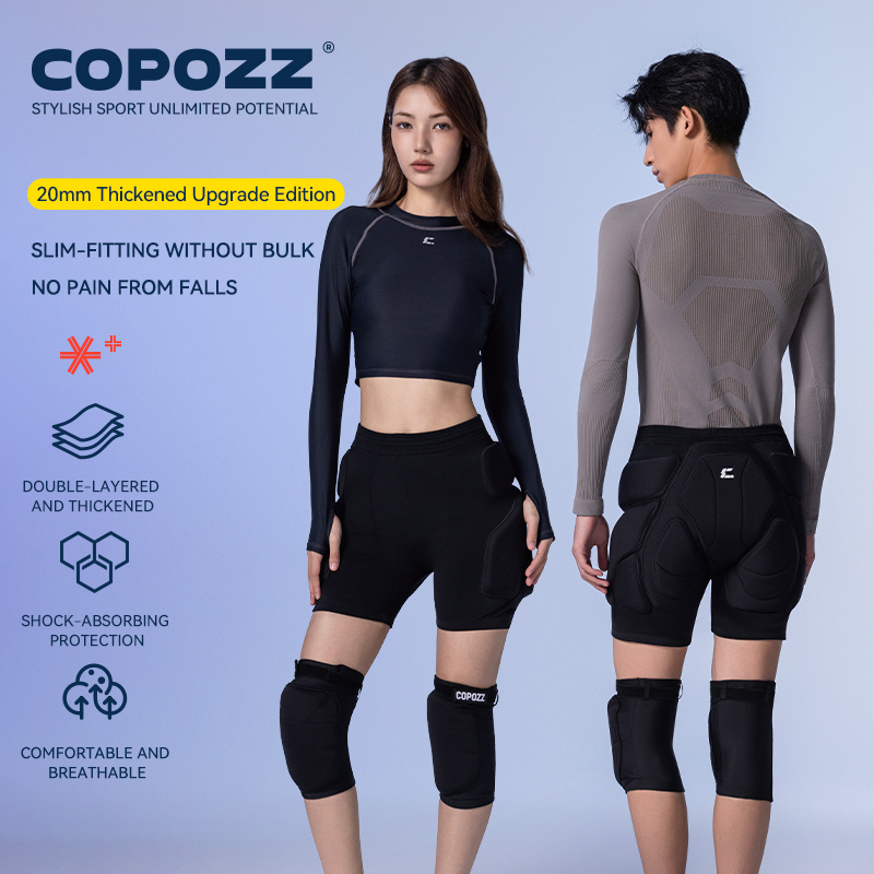 แผ่นรองเข่า COPOZZ รุ่นอัพเกรด - Motorcycle Gear Protection บทวิจารณ์และราคา