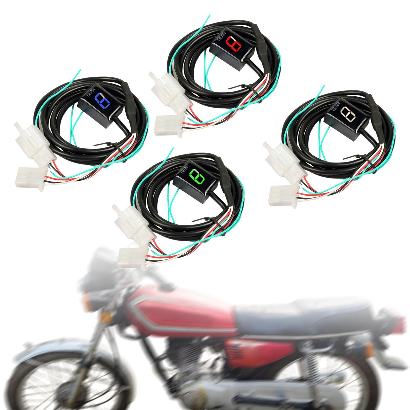 ตัวบ่งชี้เกียร์รถจักรยานยนต์ ก - Motorcycle Gear Indicator Install บทวิจารณ์และราคา