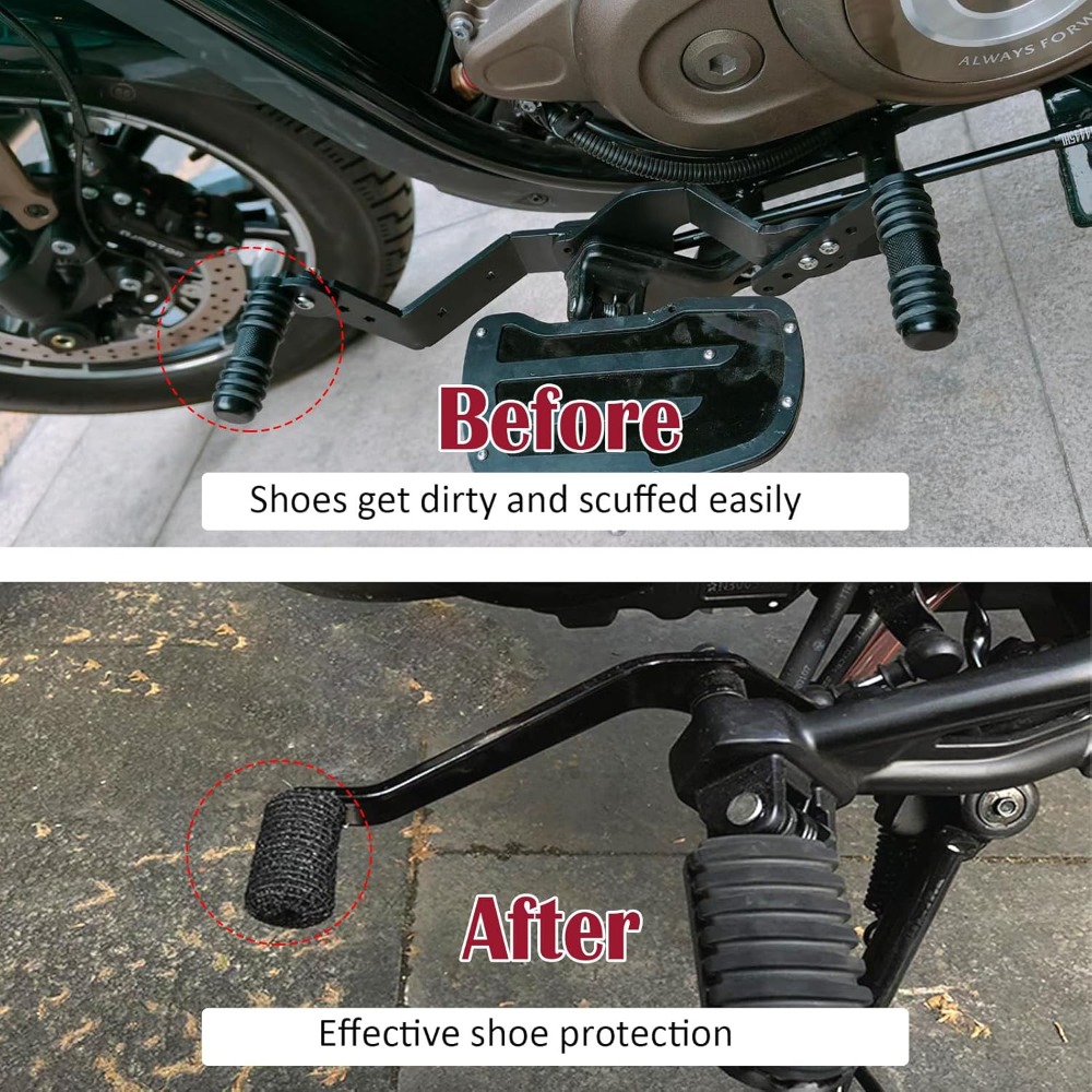 ที่ครอบรองเท้าป้องกันรอยขีดข่ว - Motorcycle Gear Protection บทวิจารณ์และราคา