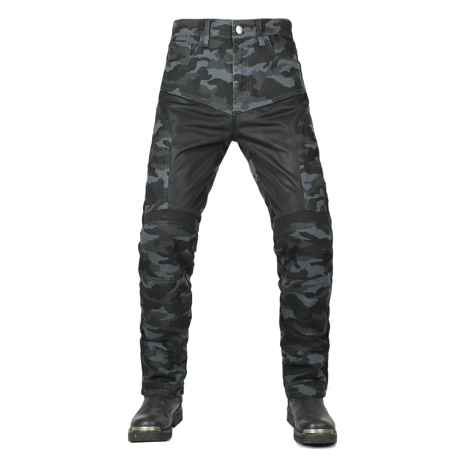 กางเกงยีนส์ขี่มอเตอร์ไซค์สำหรั - Motorcycle Gear For Summer บทวิจารณ์และราคา