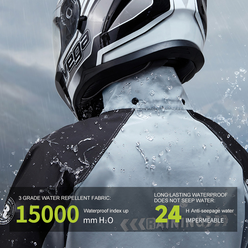ชุดกันฝนสำหรับผู้ชายและผู้หญิง - Motorcycle Gear Rain บทวิจารณ์และราคา