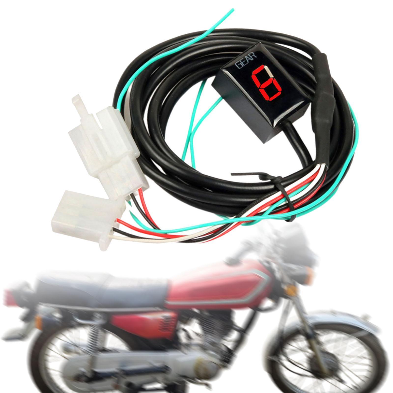 อุปกรณ์เสริมสำหรับการปรับเปลี่ - Motorcycle Gear Indicator Install บทวิจารณ์และราคา
